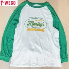 WEGO ウィゴー ラグランスリーブ 長袖 Tシャツ ロンT Sサイズ