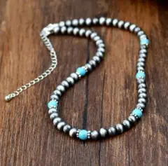 ターコイズ ネックレス インディアンジュエリー アメカジ ボヘミアン ナバホ族