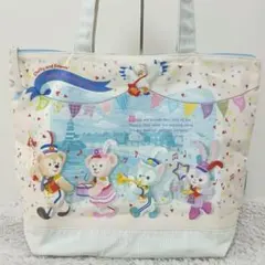 ディズニー 35周年 ダッフィー ハッピーマーチングファン トートバッグ