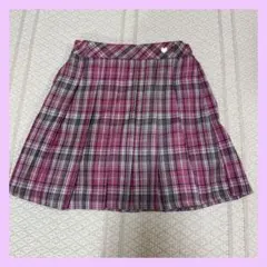チェックスカート　120