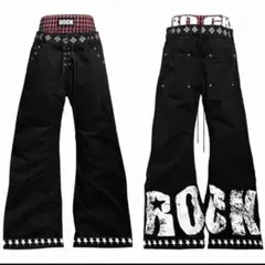 【値下げ中】DETW Drawstring Curved Denim Pantsのサムネイル