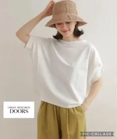 アーバンリサーチ　URBANRESEARCH ミニ 裏毛 変形 プルオーバーのサムネイル