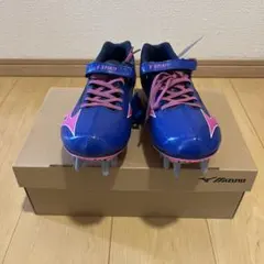 Mizuno X Spirit スパイクシューズ 青/ピンク - メルカリ