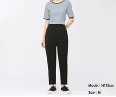 新品未使用！GU ハイウエストテーパードパンツ
