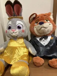 ズートピア　ビッグぬいぐるみ　ドレス