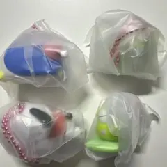 はぴだんぶい すやすやフィギュアチャーム 4点セット