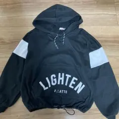 ピンクラテ　女児用パーカー　サイズS