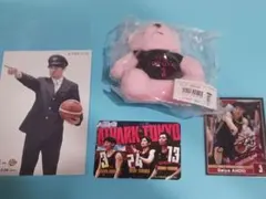 Bリーグ　安藤誓哉　アルバルク東京　ベアー(ピンク)