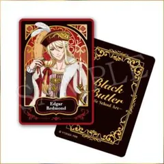 黒執事　オンラインくじ　E賞　箔押しカード（エドガー・レドモンド　アップ）