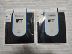 Mサイズ【2枚セット】GUNZE　グンゼ　in.T　インティー　ノースリーブ　黒
