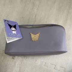 Kuromi ラベンダー ジッパーポーチ