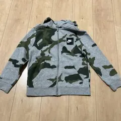Nike 迷彩柄 ジップアップパーカー