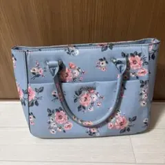Cath Kidston 花柄バッグ 水色