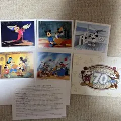 ミッキー・ミニー 70周年記念ポストカードセット