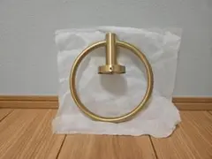 ゴールドタオル掛け 取り付け説明書付き