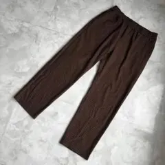 アーバンリサーチ パンツ ギンガム チェック ブラウン コットン 綿100%のサムネイル