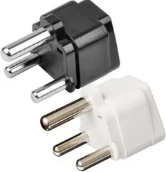 2個セット 海外用 変換プラグ B3Lタイプ 南アフリカ型 コンセント