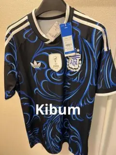 adidas アルゼンチン代表 プレマッチシャツ Lのサムネイル