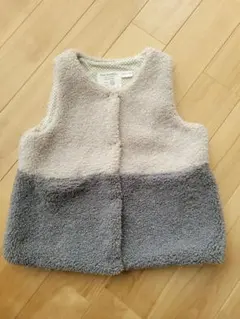 ZARA baby　モコモコベスト　104cm