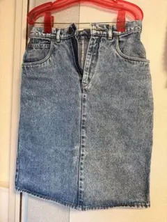 Levi's リーバイス デニム タイトスカート ケミカルウォッシュのサムネイル