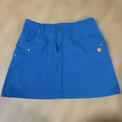 パーリーゲイツ レディース ゴルフスカート ブルー サイズ0