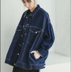 2024AW◎ITEMS URBANRESEARCH デニムオーバージャケット