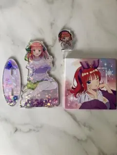 五等分の花嫁　中野ニ乃　キャンバスボード・アクリルスタンド　セット