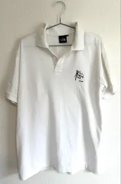 THE NORTH FACE 白ポロシャツ メンズ シンプルデザイン カジュアル