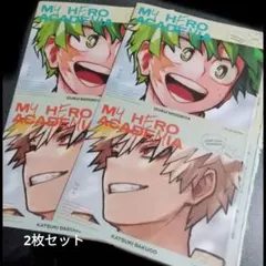 ジャンプGIGA ヒロアカ 緑谷＆爆豪 ステッカーアルバム 2枚セット