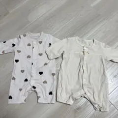 カバーオール　50-60 2枚セット売り