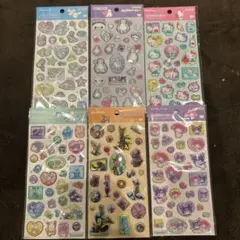 ポップデコパーティー ラメきらクリスタルシール サンリオ ズートピア ベイマ