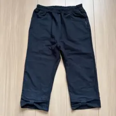 GITA 裾リボンカットソー 六分丈パンツ ネイビー