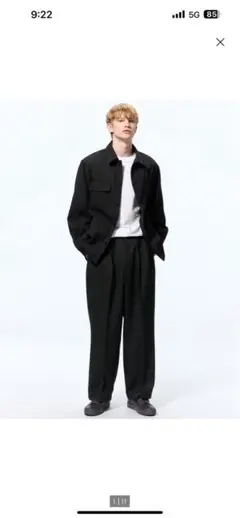 ツータックバギースラックス