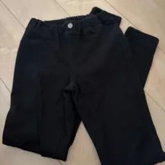 GU ブラックスキニーパンツ ゴムウエスト