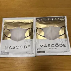 MASCODE 3Dシリーズ マスク Mサイズグレー　合計10枚のサムネイル