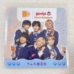ウェンディーズDDコラボコースター＆トレカ 株式会社DD×ウェンディーズ・ファーストキッチン！ ☆撮り下ろしクリア