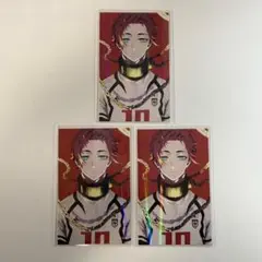 ブルーロック 伊勢丹 ホロカード 糸師冴 3枚