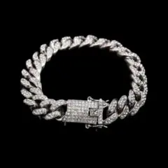 【N008】ブレスレット 　メンズ　レディース　シルバー　アクセサリー　チェーン