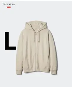 ユニクロ JW ANDERSON スウェットオーバーサイズフルジップパーカ