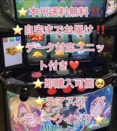 パチスロ実機 バーディーウイング スマスロユニット付 - メルカリ
