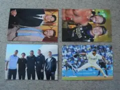 大きめ 写真 ４枚 大谷翔平 カーショウ Kershaw カーショー セット