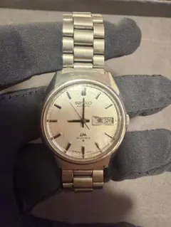 SEIKO○ロードマチック○竜頭カレンダー正常○日差60秒程○純正ベルト