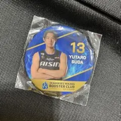 シーホース三河　缶バッチ　13 須田選手