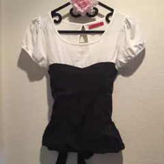 美品♡白黒のお洒落なトップス BE RADIANCE
