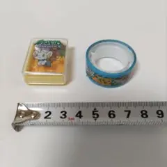 ポケモン　グッズ　デコテープ　消しゴム