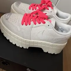 新品NIKE24.5cmナイキ エアジョーダン1 ロー ブルックリン アイボリー