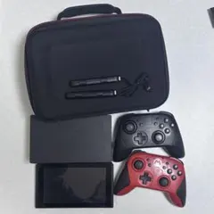 Nintendo Switch 本体 ドック ホリパッド2つ 【ジャンク】