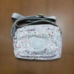 Kipling ショルダーバッグ グレー マルチカラー　未使用