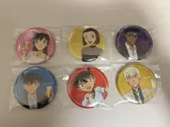コナンカフェ　2019 缶バッジセット