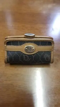 ア*メ様 【DIOR ディオール】がま口 コインケース モノグラム ミニ財布